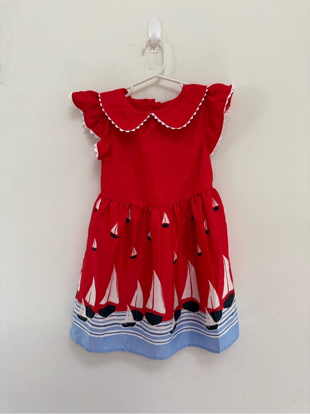 NWT Janie and Jack Sailboat Collared Dress